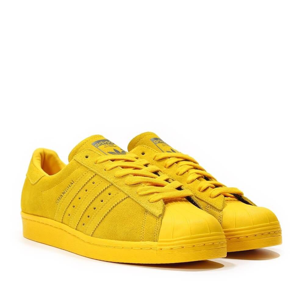 adidas superstar jaune