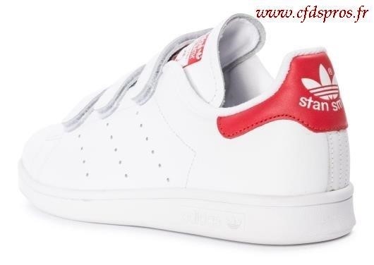 stan smith a scratch rouge